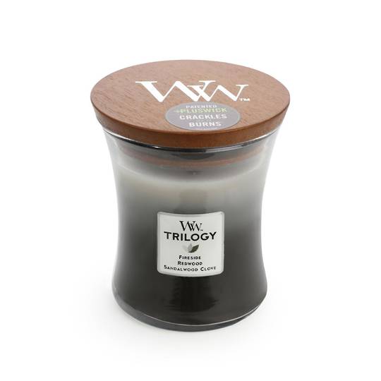 WOODWICK-TRILOGY Candle-WARM WOODS image 0